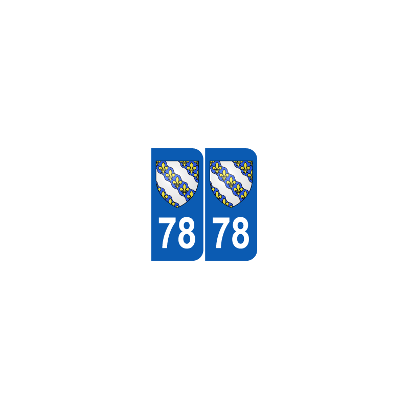Département 78 Yvelines blason Département 78 Yvelines blason