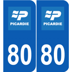 Département 80 Somme ancien logo région picardie