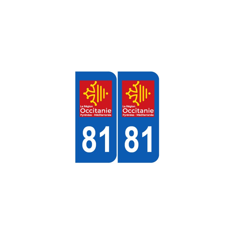 Département 81 Tarn nouveau logo région occitanie
