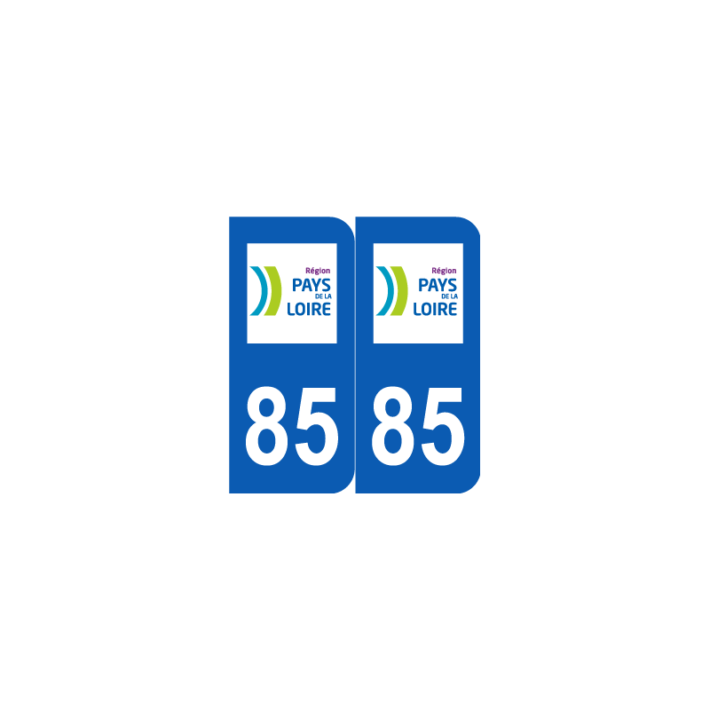 Département 85 Vendée région pays de la loire