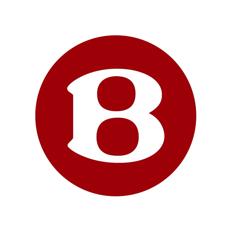 Bentley logo B rouge Bentley logo B rouge