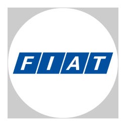 Fiat logo blanc