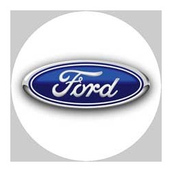 Ford logo blanc