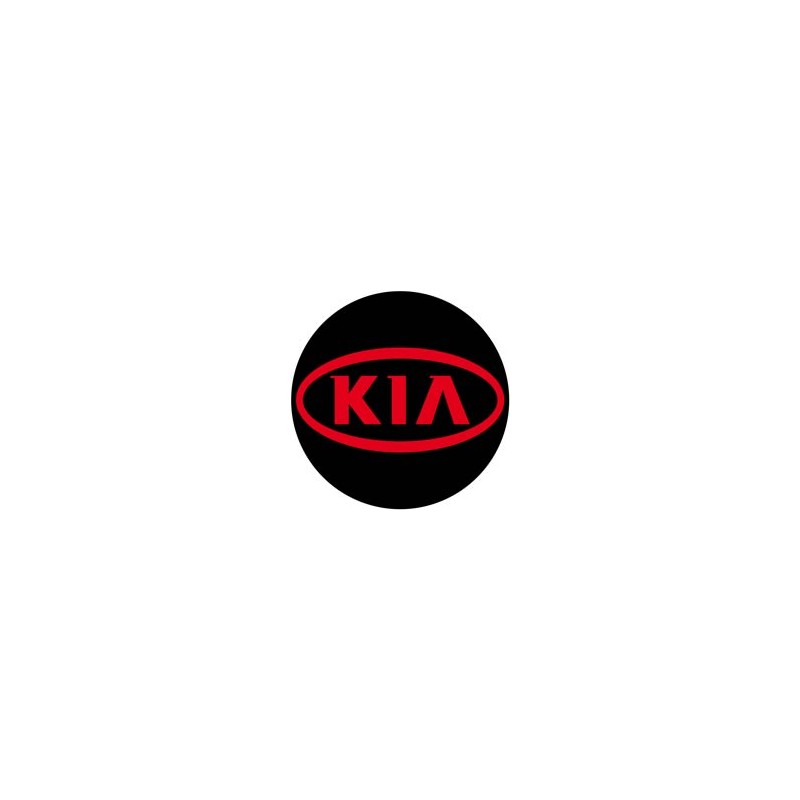 Kia logo rouge Kia logo rouge