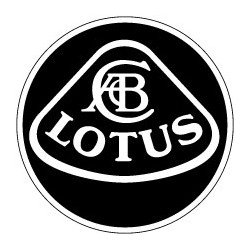 Lotus logo blanc et noir