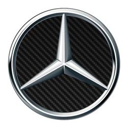 Mercedes imitation carbone