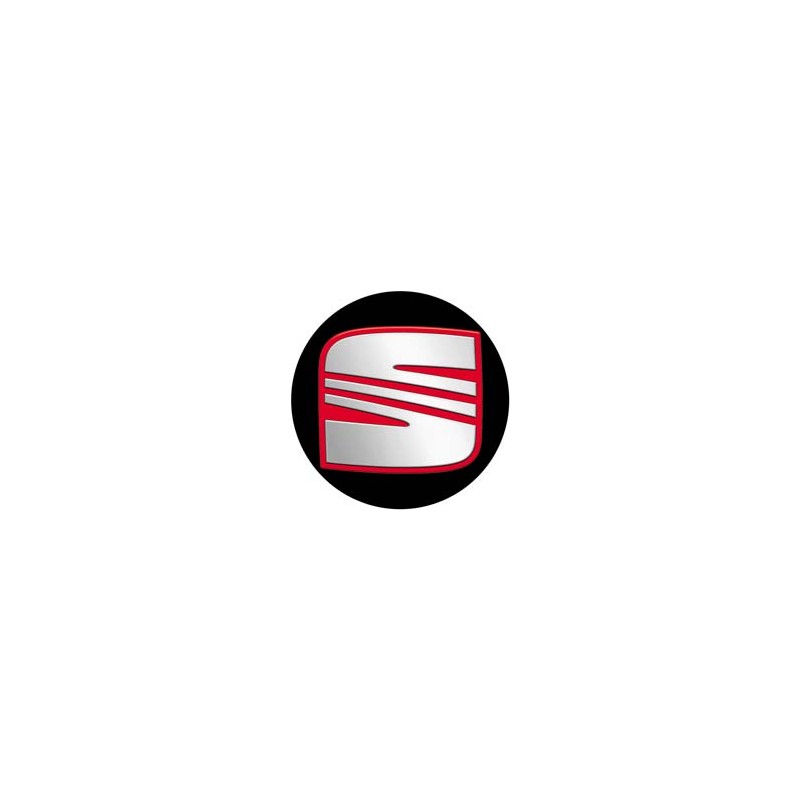 Seat logo rouge jante Seat logo rouge jante