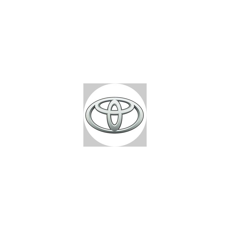 Toyota logo fond blanc