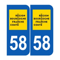 Département 58 Nièvre nouveau logo