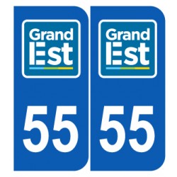 Département 55 Meuse nouveau logo grand est