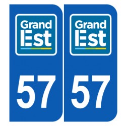 Département 57 Moselle nouveau logo grand est