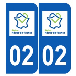 Département 02 Aisne nouveau logo hauts de france