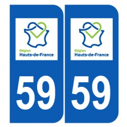 Département 59 Nord nouveau logo hauts de france