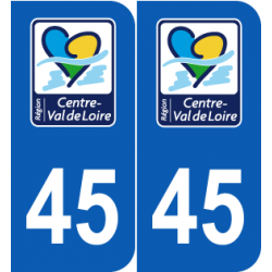 Département 45 Loiret nouveau logo centre val de loire