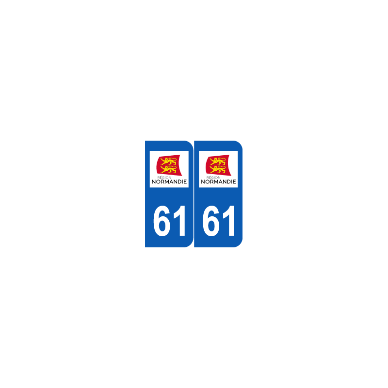 Département 61 Orne nouveau logo normandie Département 61 Orne nouveau logo normandie