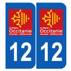 Département 12 Aveyron nouveau logo région occitanie