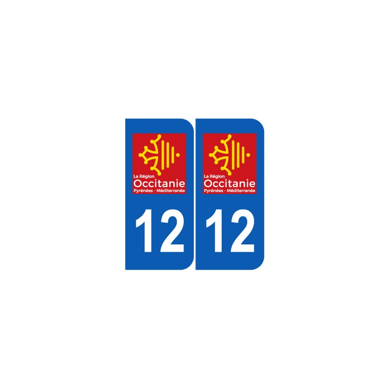 Département 12 Aveyron nouveau logo région occitanie