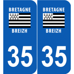 Département 35 Ille et Vilaine région bretagne