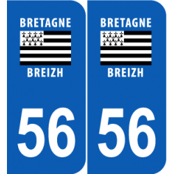 Département 56 Morbihan région bretagne