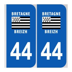 Département 44 Loire Atlantique région bretagne