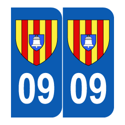 Département 09 Ariège blason logo région midi pyrénées