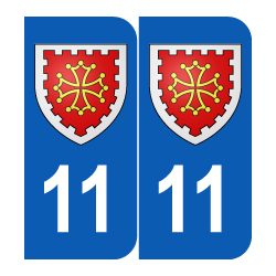 Département 11 aude blason logo région languedoc roussillon