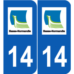 Département 14 calvados ancien logo basse normandie