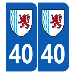 Département 40 Landes nouveau logo région nouvelle aquitaine