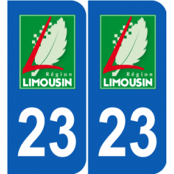 Département 23 Creuse ancien logo région limousin