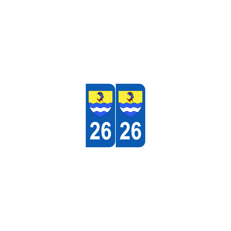Département 26 Drôme blason logo région rhone alpes Département 26 Drôme blason logo région rhone alpes
