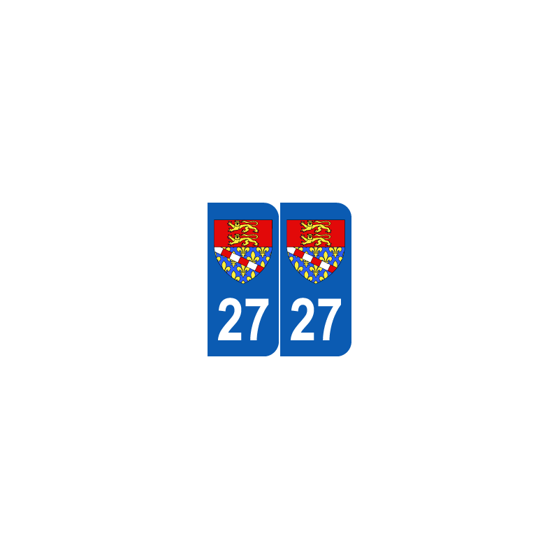 Département 27 Eure blason logo région seine maritime