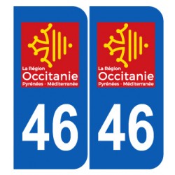 Département 46 Lot nouveau logo  région occitanie