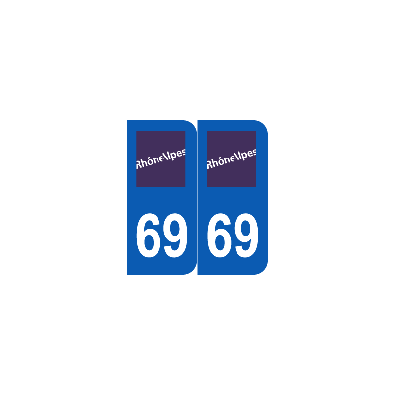 Département 69 Rhône ancien logo région rhone alpes