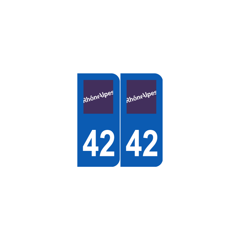 Département 42 Loire ancien logo région rhone alpes Département 42 Loire ancien logo région rhone alpes