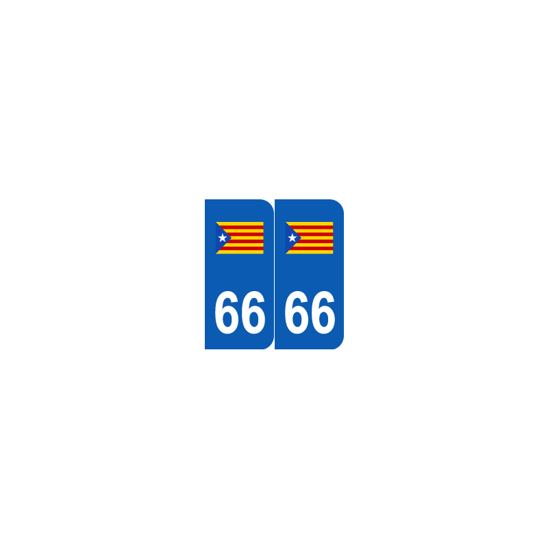 Département 66 Catalogne estelada blava Département 66 Catalogne estelada blava