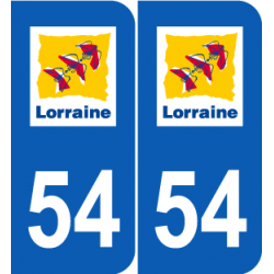 Département 54 Meurthe et Moselle ancien logo région lorraine