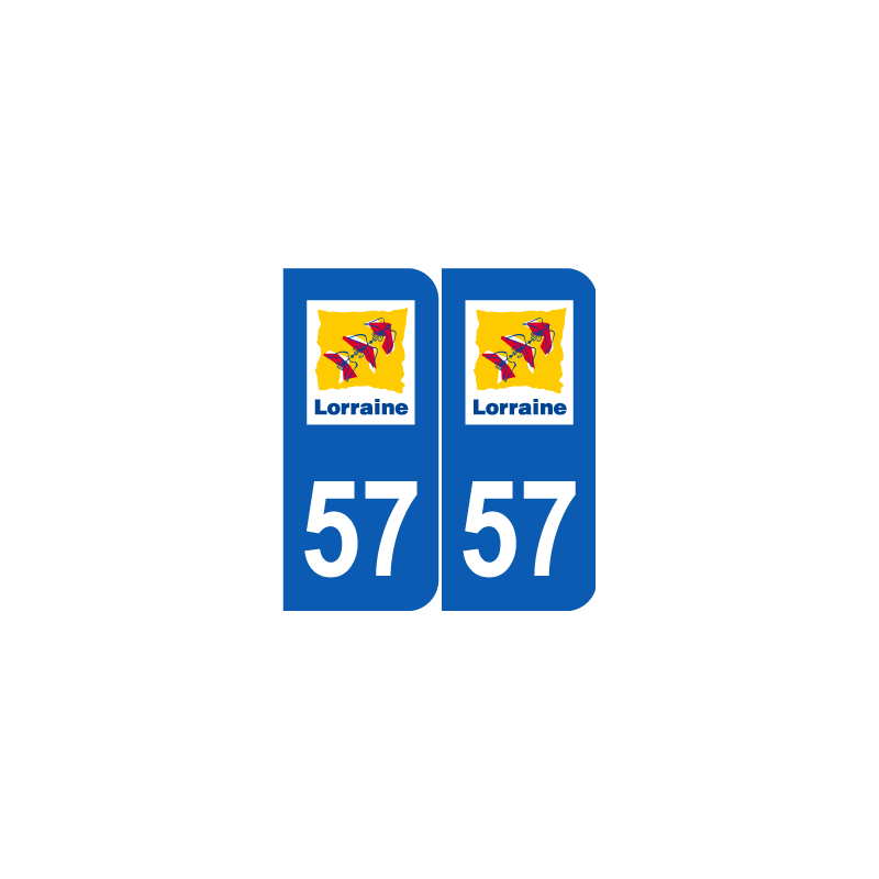 Département 57 Moselle ancien logo région lorraine