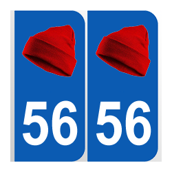 Département bonnet rouge 56 Morbihan région bretagne