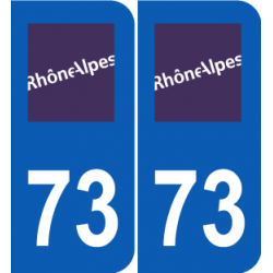 Département 73 Savoie ancien logo région rhone alpes
