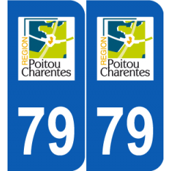 Département 79 Deux Sèvres ancien logo poitou charentes