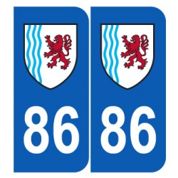 Département 86 Vienne nouveau logo région nouvelle aquitaine