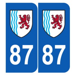Département 87 Haute Vienne nouveau logo région nouvelle aquitaine