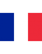 Sticker pour plaque d'immatriculation avec drapeau français, blason...