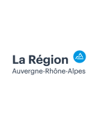 Sticker pour plaque d'immatriculation région Auvergne Rhône Alpes