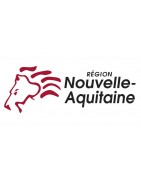 Sticker pour plaque d'immatriculation région Nouvelle Aquitaine